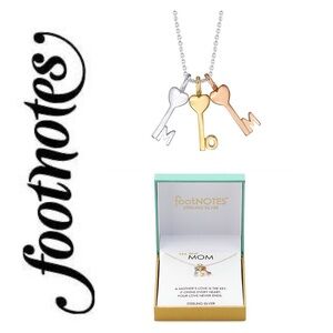 🐘 Footnotes MOM Necklace